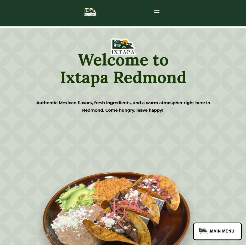 Ixtapa Redmond - Sitio web